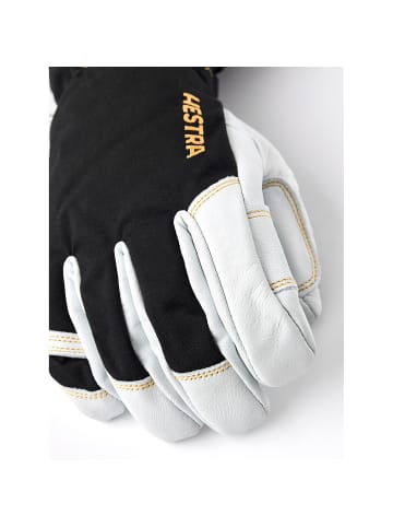 HESTRA ARMY LEATHER GORE-TEX in Schwarz