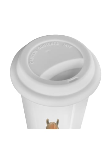 Mr. & Mrs. Panda ToGo Kaffeebecher Bär Konfirmation mit Spruch in Weiß