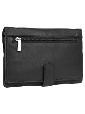 Bodenschatz Handgelenk Tasche echt Leder in schwarz