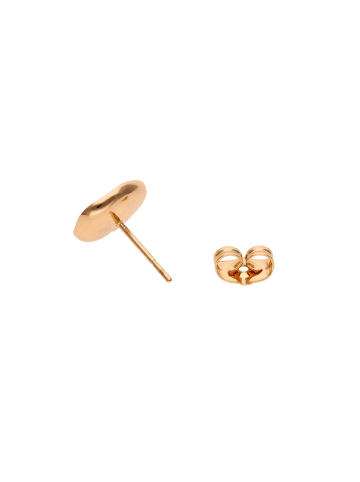 IZIA Women Stud Earrings in Rose Gold Purple