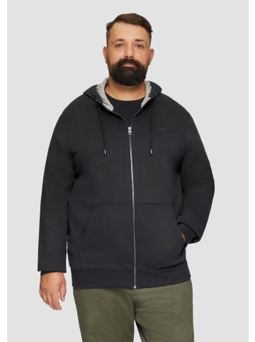 s.Oliver Sweatshirt Jacke in 9999_schwarz