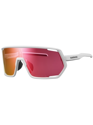 SHIMANO Fahrradbrille TECHNIUM 2 Ridescape Road in white
