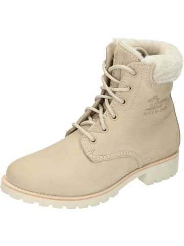 PANAMA JACK Schnürstiefeletten in beige