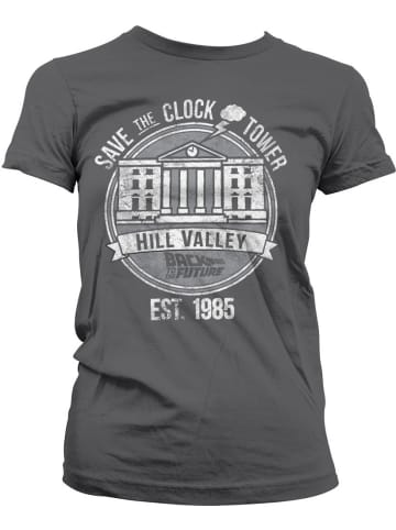 Back To The Future Shirt in Grau