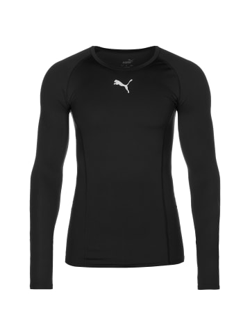 Puma Longsleeve LIGA in schwarz