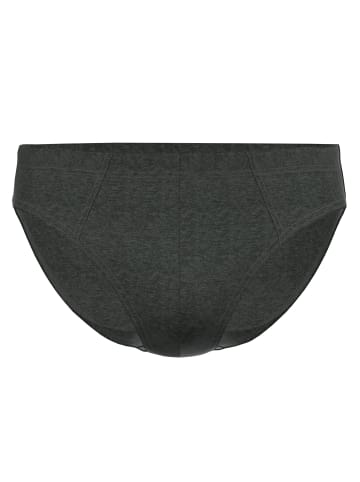 Seidensticker Slip 3er Pack in Schwarz/Grau