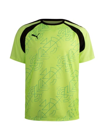 Puma Trainingsshirt TeamLIGA Graphic in neongelb / mint