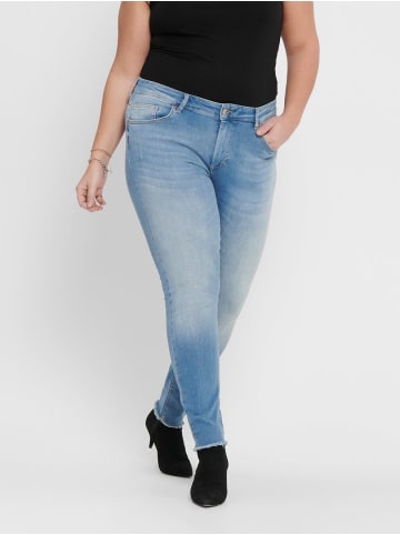 ONLY Carmakoma Skinny Stretch Jeans Curvy Plus Size Denim CARWILLY Übergröße in Hellblau