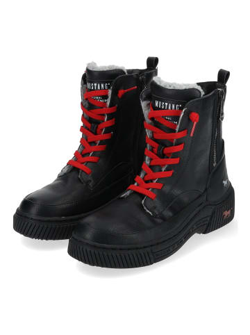 Mustang Stiefelette in Schwarz