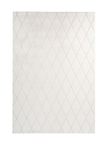 Kayoom Hochflor Teppich Vivica 225 in weiß - creme - rechteckig