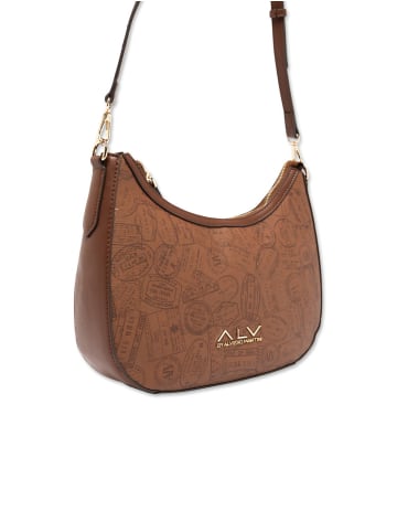 Alviero Martini Umhängetasche in COGNAC