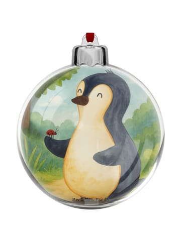 Mr. & Mrs. Panda Weihnachtskugel Kunststoff Pinguin Marienkäfer ... in Weiß