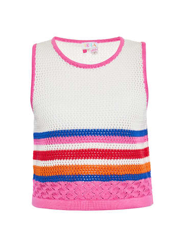 IZIA Damen Tank Top in WOLLWEISS MEHRFARBIG