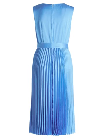 BETTY & CO Chiffonkleid mit Plissee in Marina