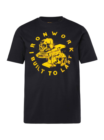 JP1880 Kurzarm T-Shirt in schwarz