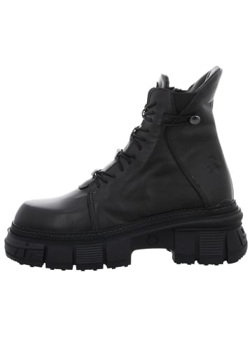 Mustang Schnürstiefelette in schwarz