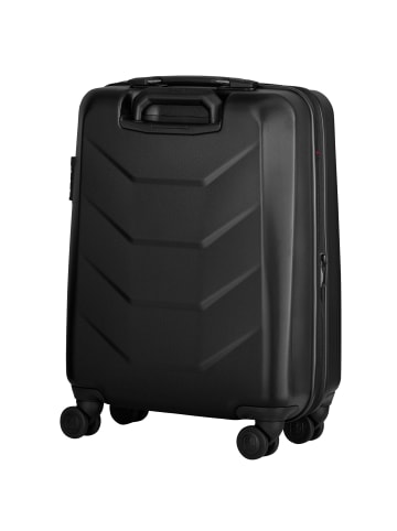 Wenger Prymo 4 Rollen Kabinentrolley 55 cm mit Dehnfalte black
