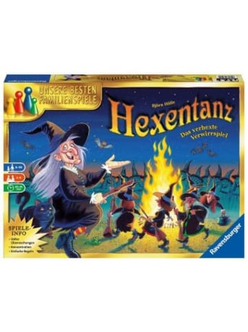 Ravensburger Verlag GmbH Spiel - Hexentanz - Gesellschaftsspiel & Brettspiel ab 8 Jahre