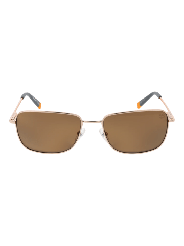 Timberland Männer Sonnenbrille Quadratisch Gold