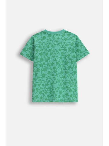 MOKIDA Baumwoll-T-Shirt mit kurzen Ärmeln in grün