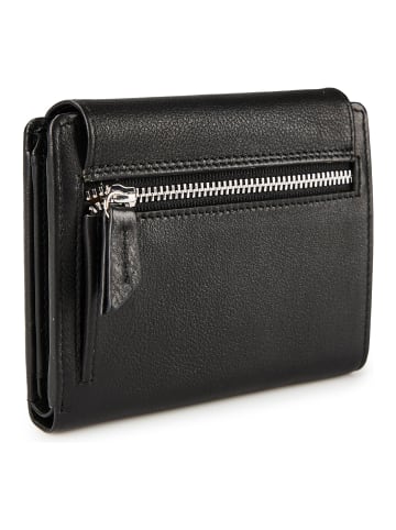 Braun Büffel Joy Geldbörse RFID Schutz Leder 12 cm in black