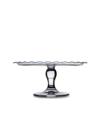 Pasabahce Pasabahce Petite Patisserie Elegante Servierteller mit Fuß in Transparent
