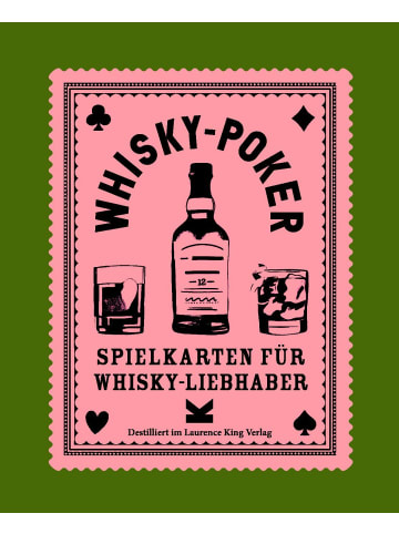 Laurence King Verlag Whisky-Poker | Spielkarten für Whisky-Liebhaber