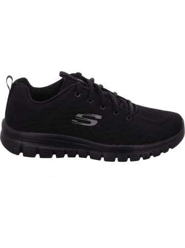 Skechers Schnürhalbschuh in schwarz