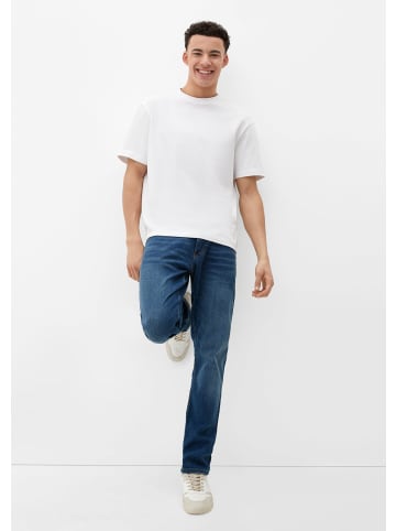 QS Denim Hose lang in Blau