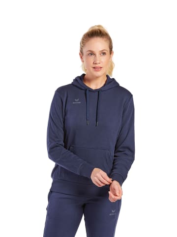 erima Damen Essential Team Kapuzensweat in new navy/slate grey