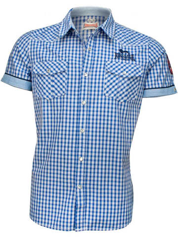 Lonsdale Hemd "Berny" in Blau