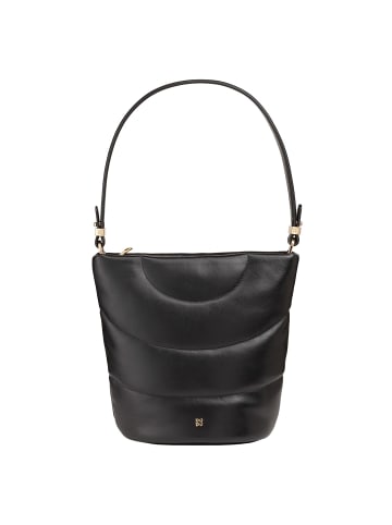 DuDu Barbara Schultertasche Leder 24.5 cm black