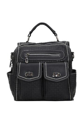 NAEMI Damen Handtasche in Schwarz