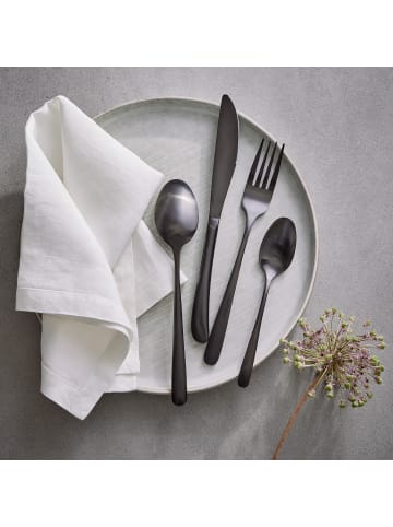 Butlers Besteck-Set KINGS 4-tlg. in Schwarz