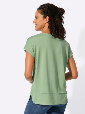 WITT WEIDEN Kurzarmshirt in eucalyptus