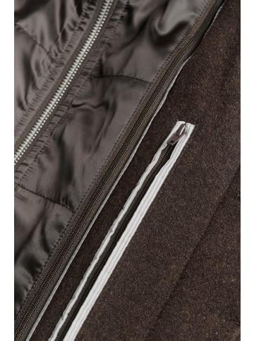 Matinique Jacke Harvey Gerade Passform in Espresso