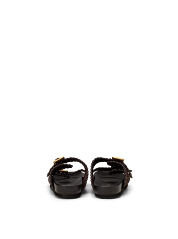 Marc O'Polo Pantolette Model Floria in Burnt Coffee