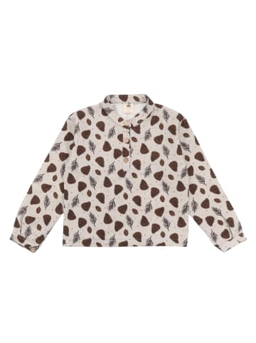 Walkiddy Langarmshirt Pine Cones - Müsli