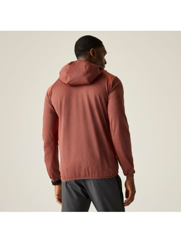 Regatta Fleecejacke Finchdale mit Kapuze in Brick