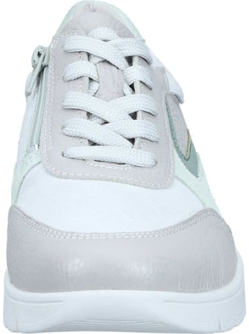 Comfortabel Schnürschuhe in beige