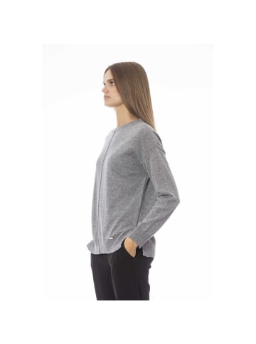 Baldinini Trend Grau Viskose Damen Pullover