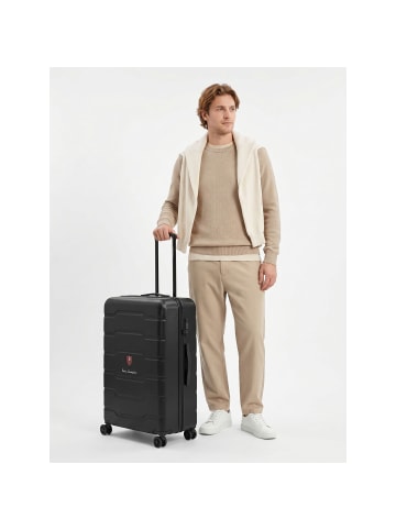 Tonino Lamborghini Bologna 4 Rollen Trolley L 77 cm black