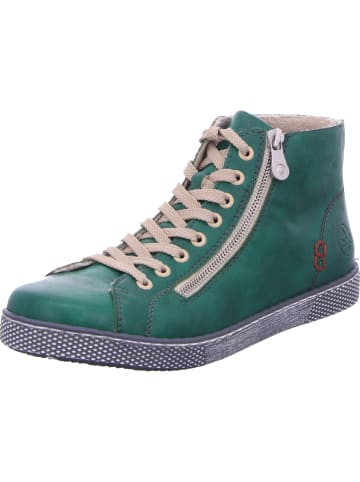 rieker Schnürboot Warmfutter in grün