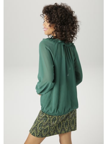 Aniston CASUAL Schlupfbluse in tannengrün