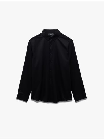 KOTON SHIRTS LS BSC in Schwarz