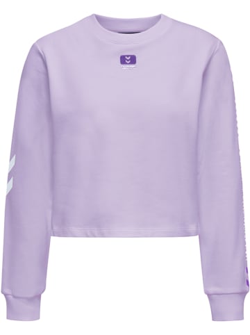 Hummel Sweatshirt Hmllgc Lula Cropped Sweatshirt in PASTEL LILAC