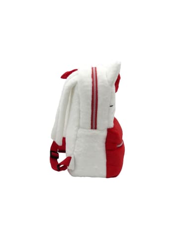 Hello Kitty Plüschrucksack Kinder Rucksack mit Reißverschluss