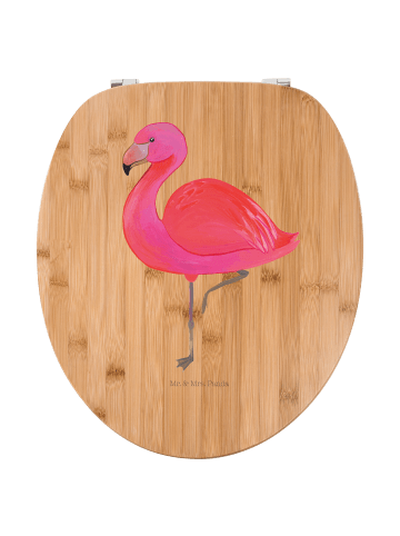 Mr. & Mrs. Panda Klodeckel Flamingo Classic ohne Spruch in Braun