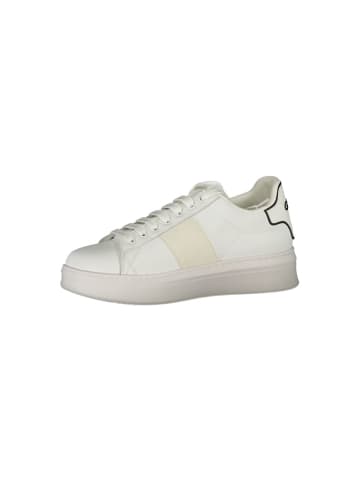 GAELLE PARIS Weiße Polyurethan-Sneaker