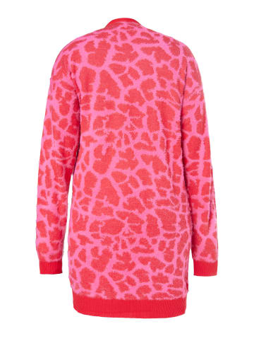 Swirly Damen Cardigan in PINK ROT